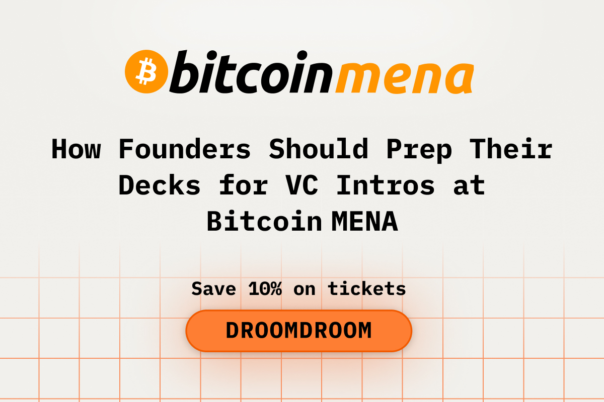 How Founders Should Prep Their Decks for VC Intros at Bitcoin MENA