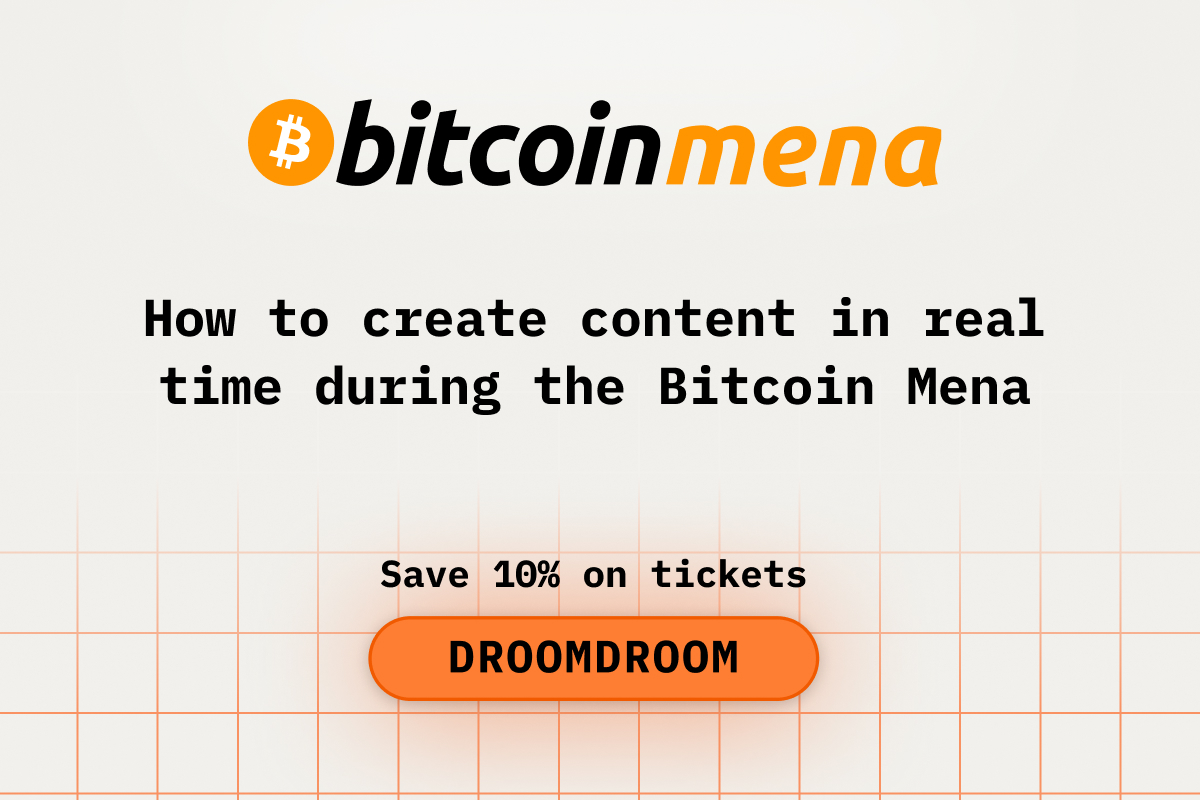 How to create content in real time during the Bitcoin Mena