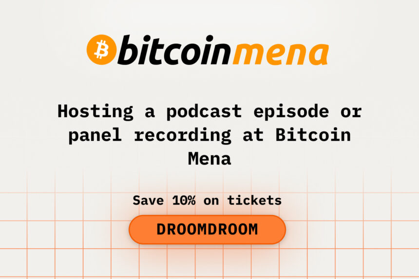 How to Host a Podcast Episode or Panel Recording at Bitcoin MENA