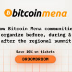 How Bitcoin Mena communities organize before, during & after the regional summit