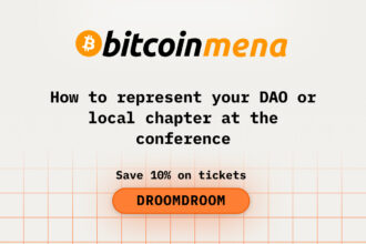 How to Represent Your DAO or Local Chapter at the Bitcoin MENA Conference