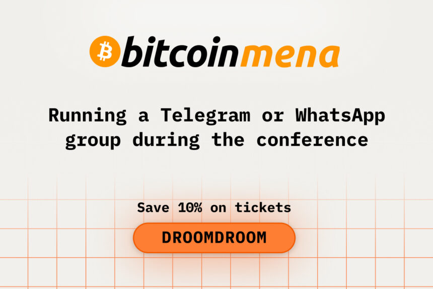 Running a Telegram or WhatsApp Group During the Bitcoin Mena Conference
