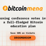 Turning conference notes into a full-fledged Bitcoin education plan during BitcoinMena